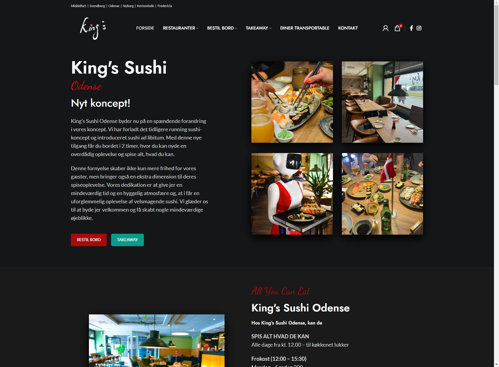 King's Sushi & Cafe Odense