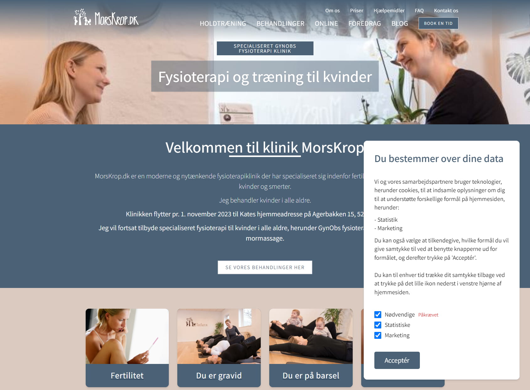 MorsKrop.dk - Fysioterapi, Massage Og Træning For Gravide Og Mødre