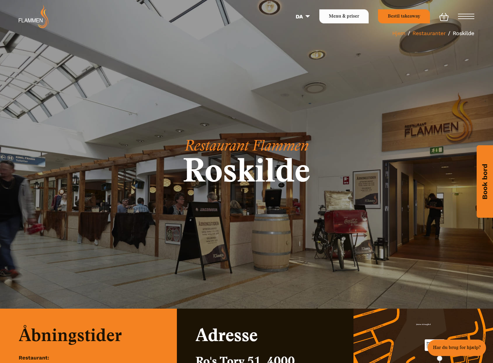 Restaurant Flammen - Roskilde Ro's Torv